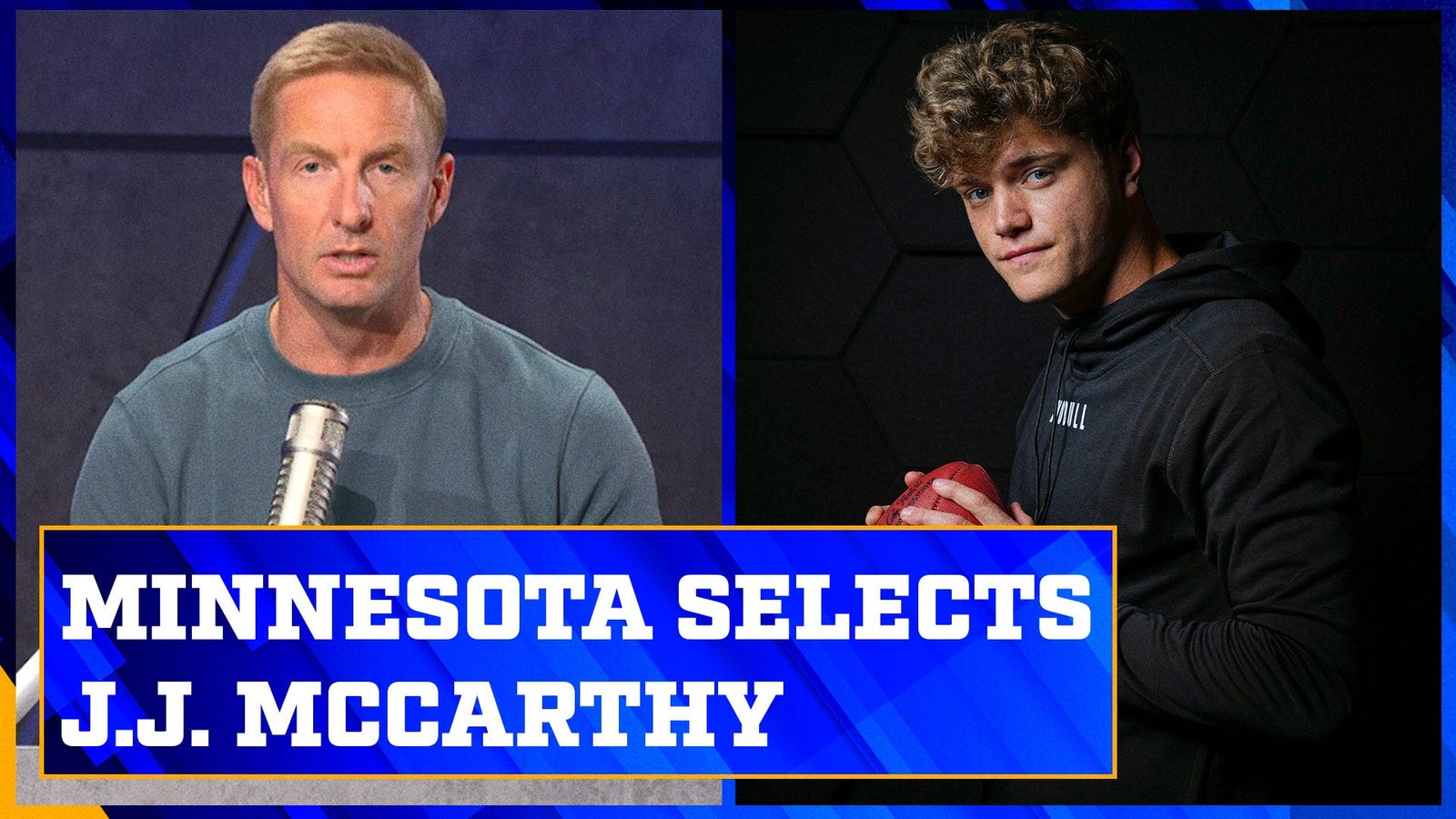 Minnesota trades up one spot and selects J.J. McCarthy | Joel Klatt Show