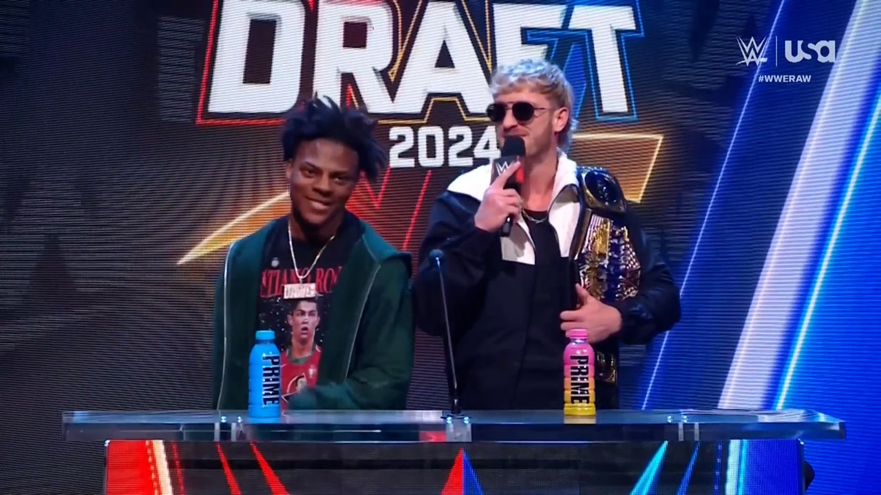 Logan Paul, IShowSpeed announce 2024 WWE Draft Night Two Round 2 picks | WWE on FOX