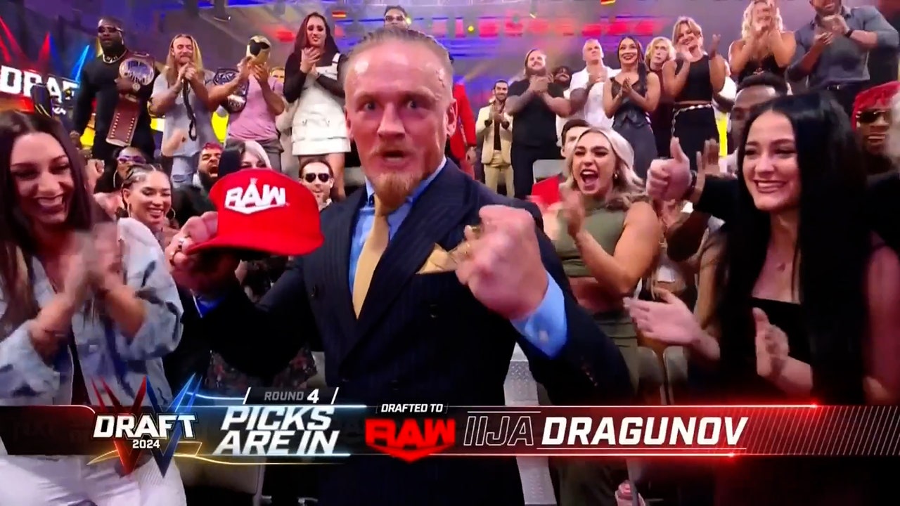 WWE Draft 2024 Night Two Round 4, CM Punk trolls Drew McIntyre ahead of picks | WWE on FOX