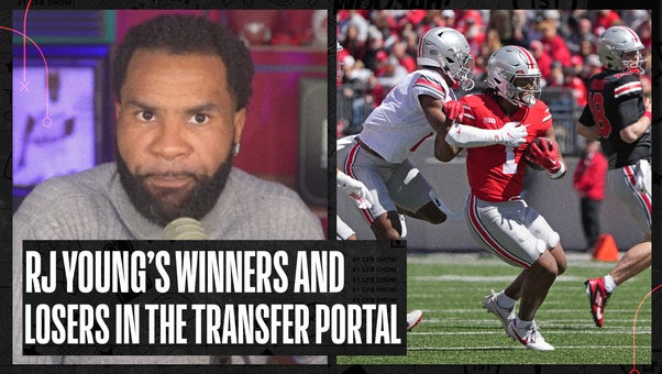 Ohio State & Georgia in RJ Young’s winners in the transfer portal | No. 1 CFB Show