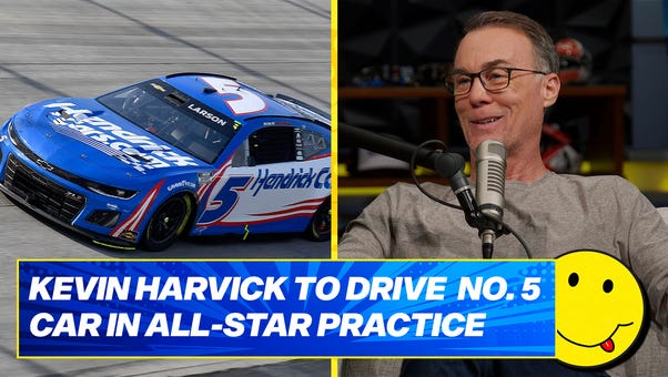 Kevin Harvick to drive No.5 car for Kyle Larson in All-Star Race practice | Harvick Happy Hour