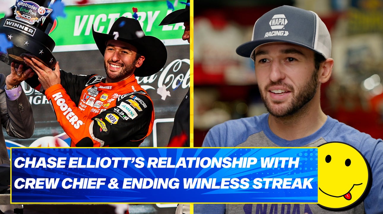 Chase Elliott describes feelings after ending 42-race winless streak with win at Texas