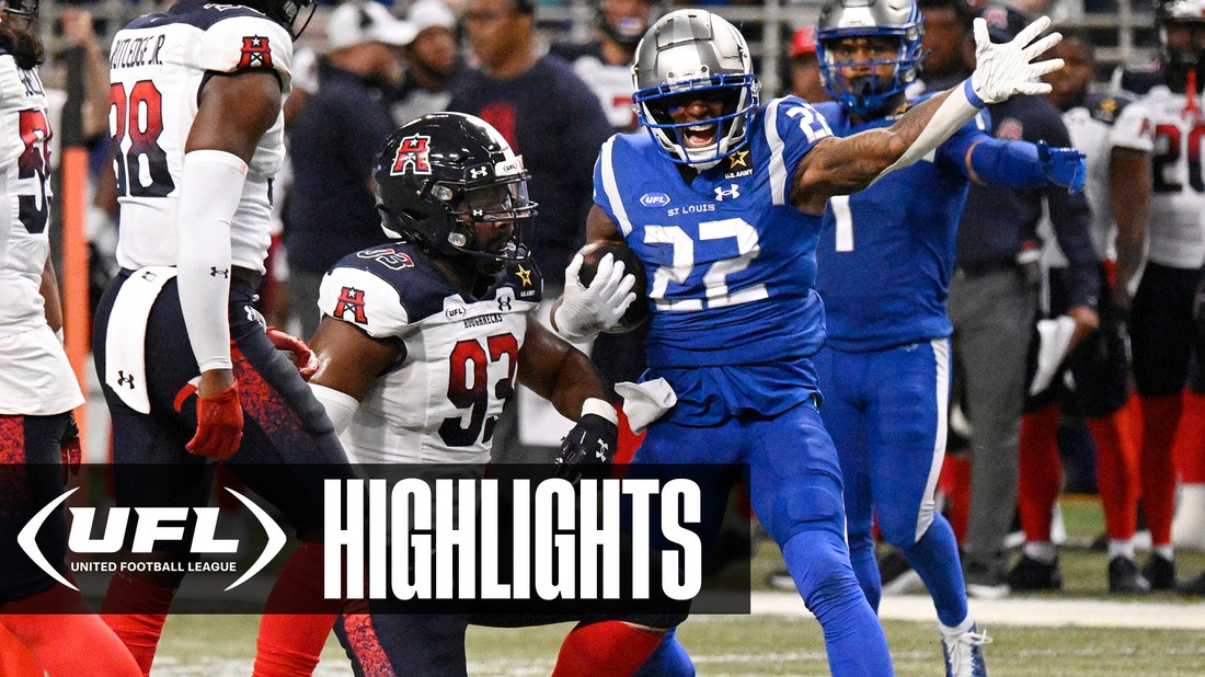 Houston Roughnecks vs. St. Louis Battlehawks Extended Highlights | United Football League