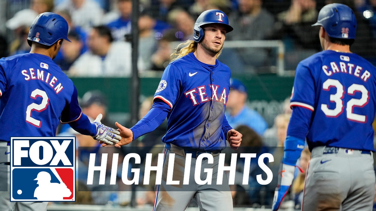 Rangers vs. Royals Highlights | MLB on FOX