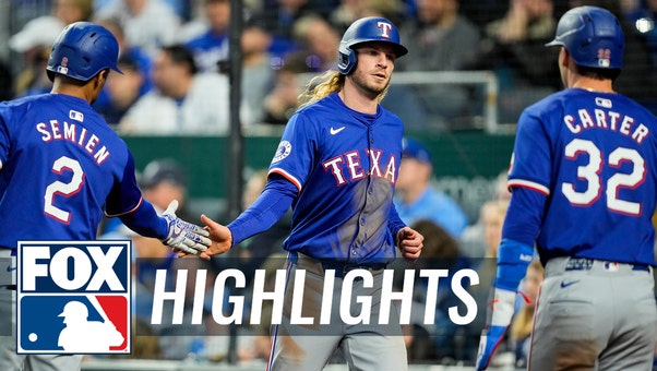 Rangers vs. Royals Highlights | MLB on FOX