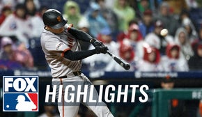 Giants vs. Phillies Highlights | MLB on FOX