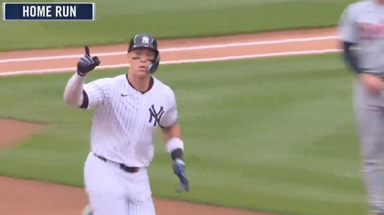 Yankees' Aaron Judge smashes a solo home run vs. the Tigers
