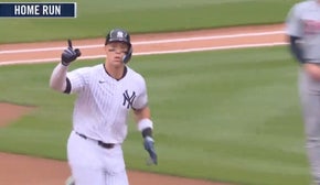 Yankees' Aaron Judge smashes a solo home run vs. the Tigers