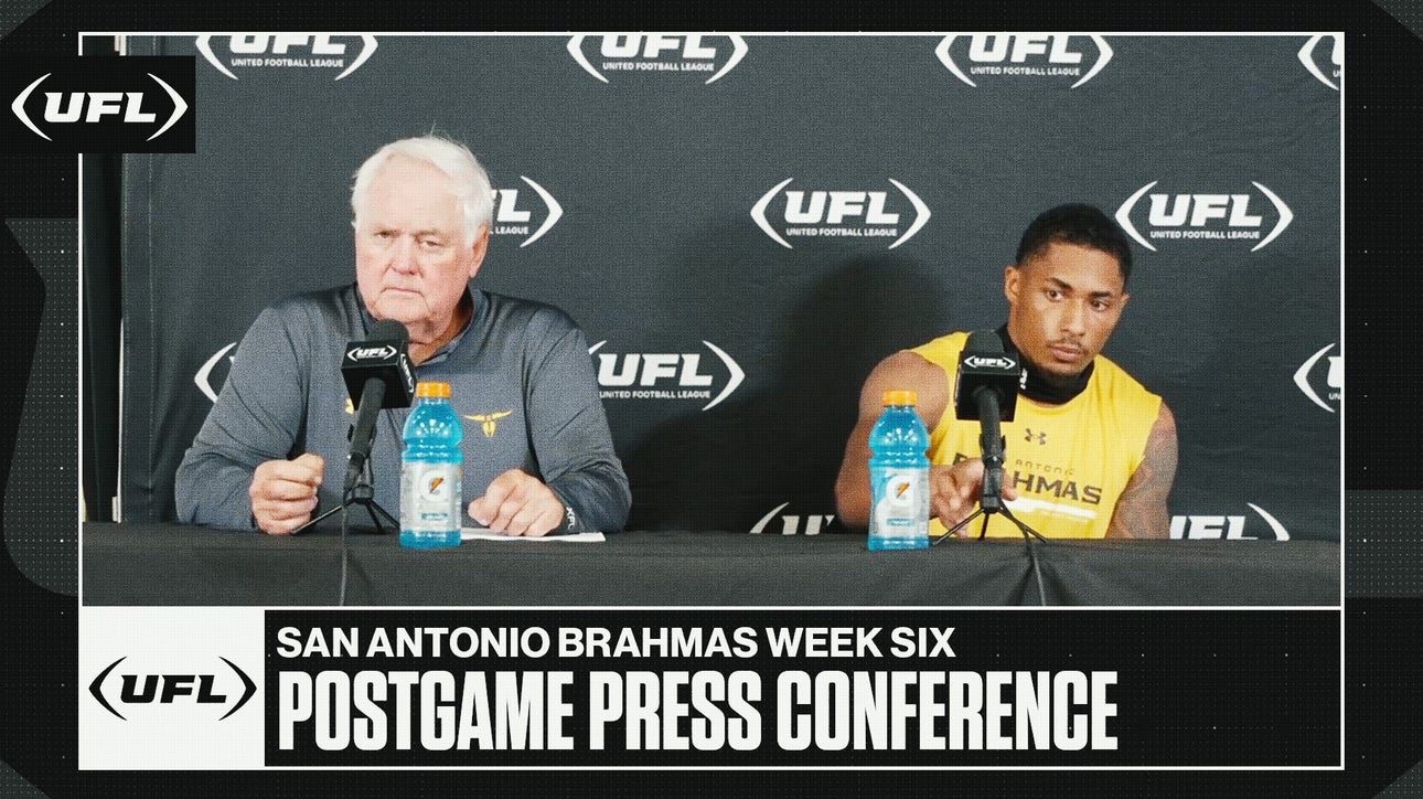 San Antonio Brahmas Week 6 postgame press conference | United Football League