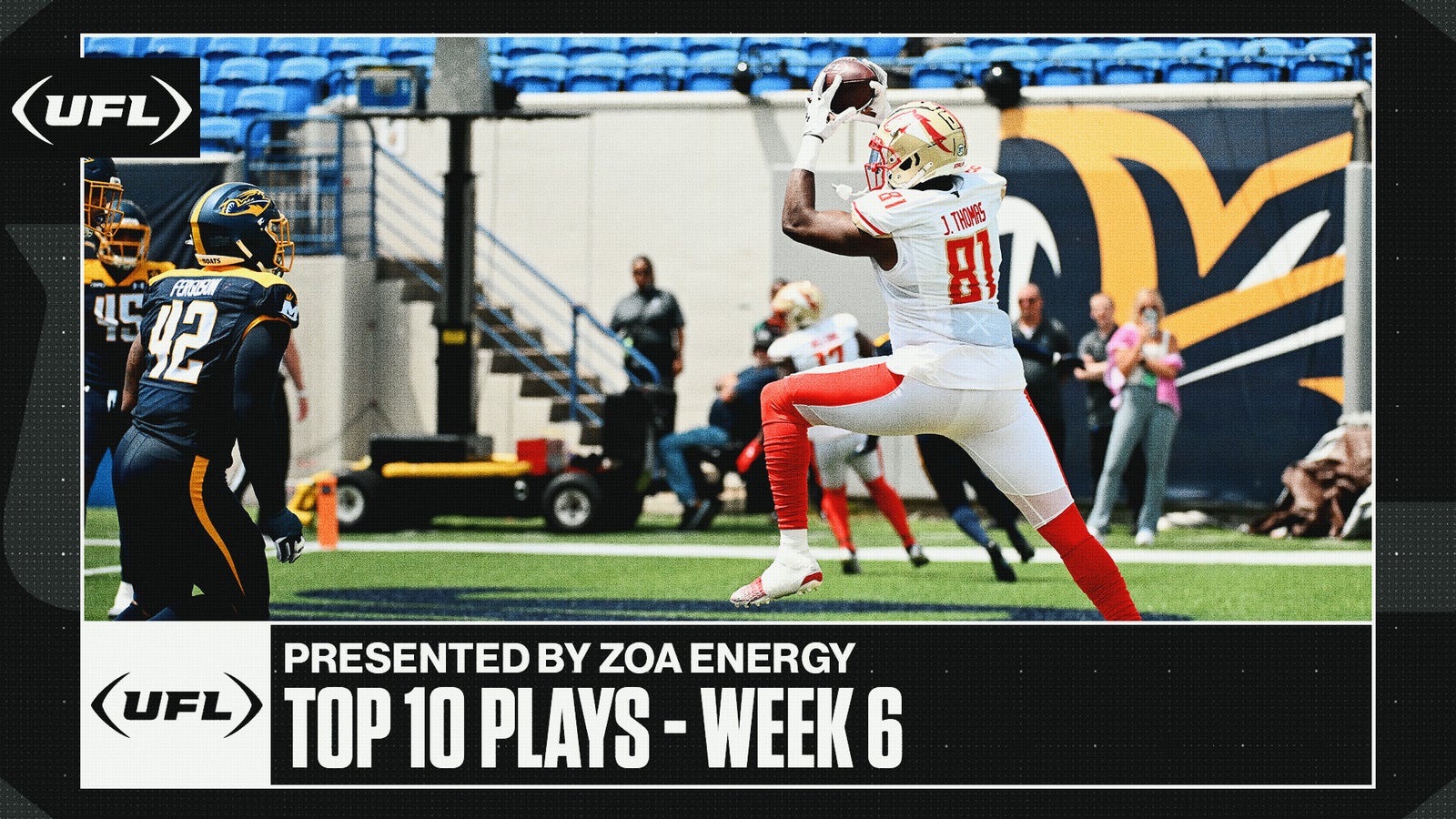 UFL Top 10 Plays from Week 6 | United Football League