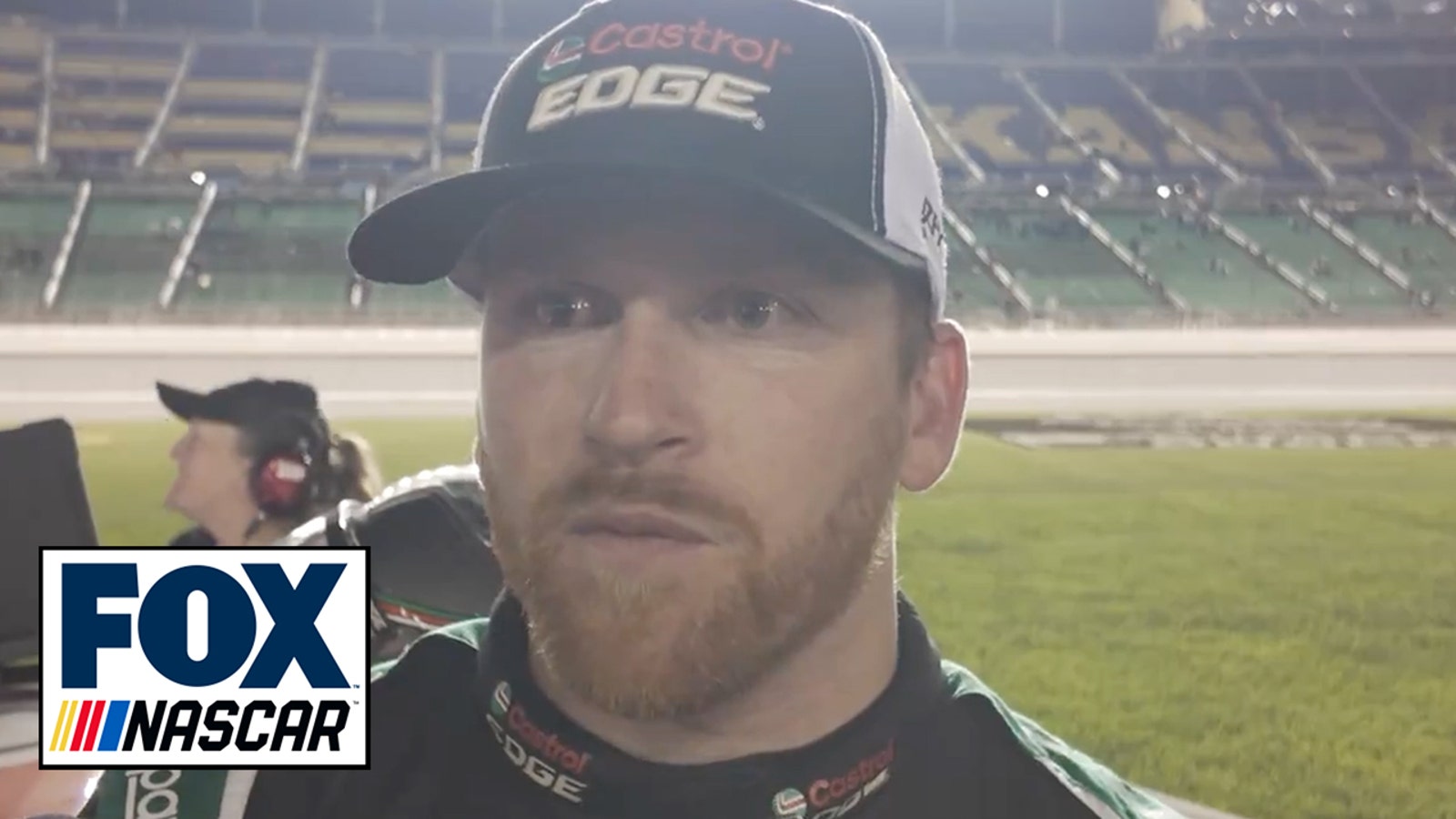 Chris Buescher thought he had won immediately after Sunday's race