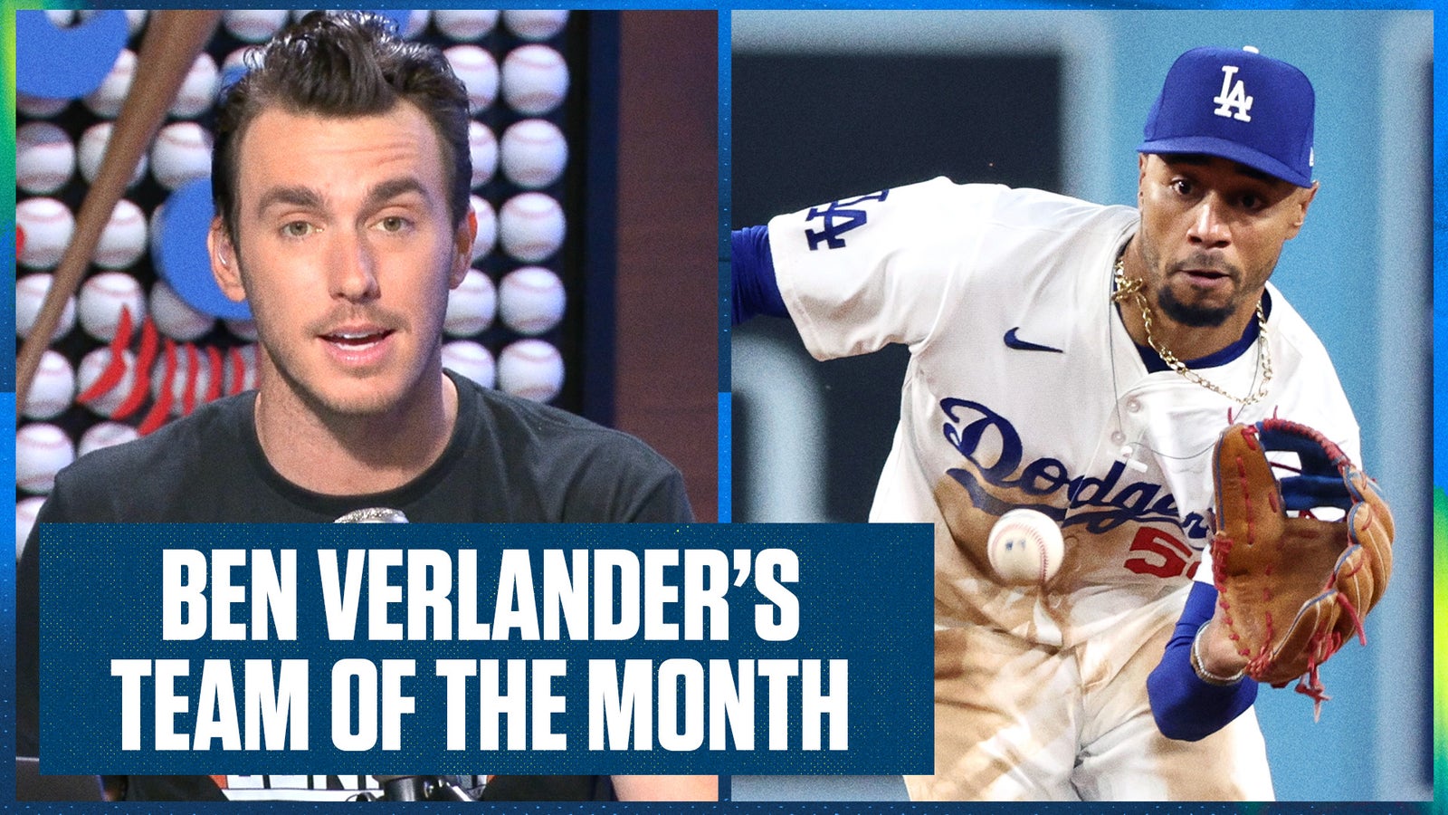 Los Angeles Dodgers' Mookie Betts leads Verlander's Team of the Month