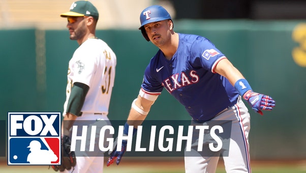 Rangers vs. Athletics Highlights | MLB on FOX