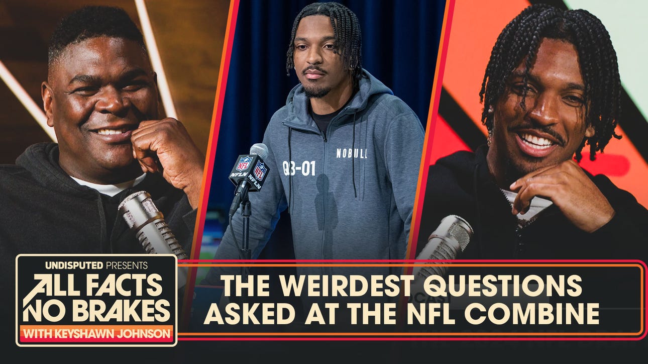 Keyshawn & Jayden Daniels share the weirdest questions asked at NFL Combine | All Facts No Brakes