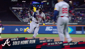 Braves' Ronald Acuña Jr., Ozzie Albies & Matt Olson all hit home runs in third inning vs. Mets