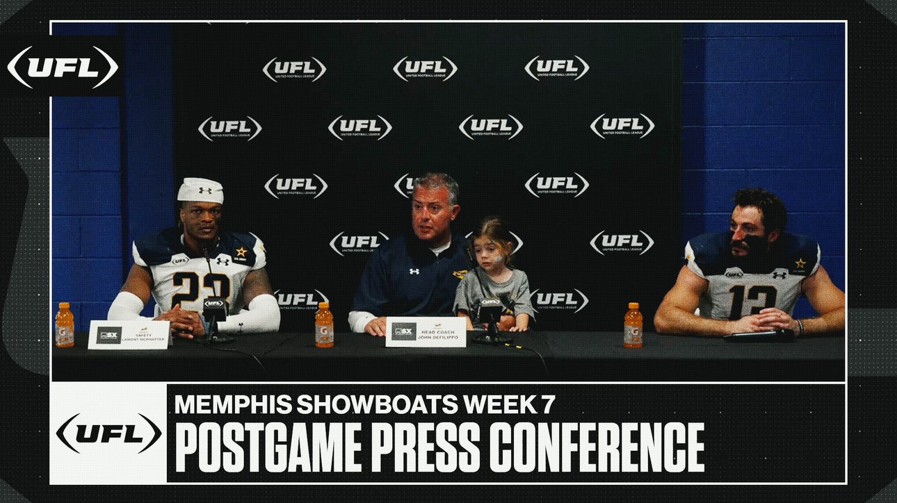 Memphis Showboats Week 7 postgame press conference | United Football League