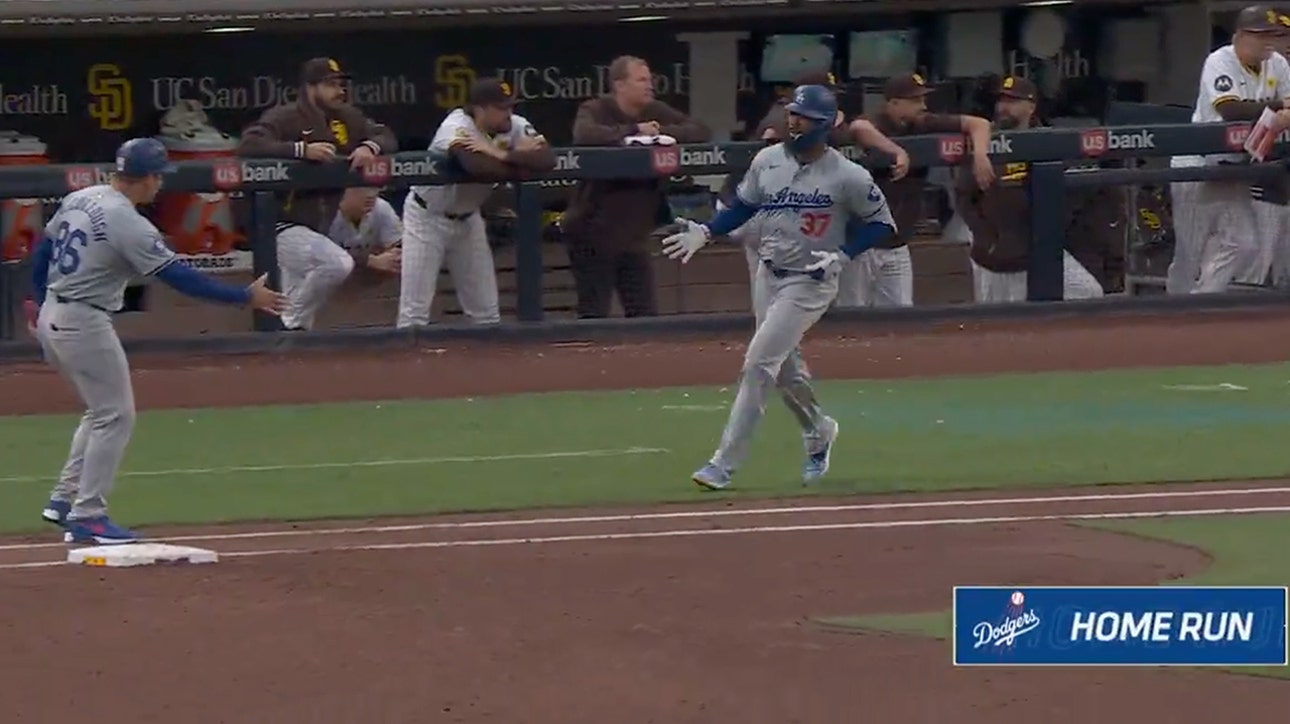 Teoscar Hernández crushes a grand slam, extending the Dodgers' lead vs. the Padres
