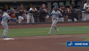 Teoscar Hernández crushes a grand slam, extending the Dodgers' lead vs. the Padres