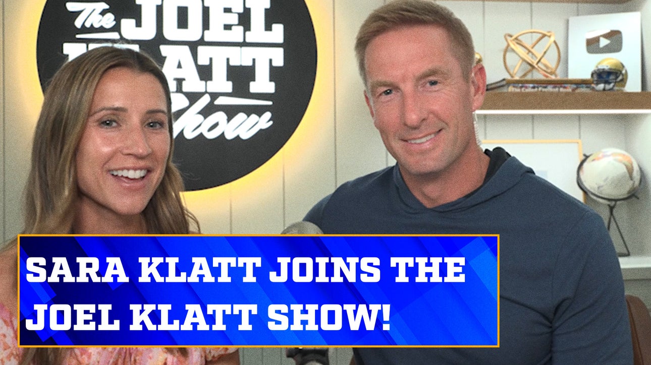 Sara Klatt joins the show and shares how she felt watching Joel play football & more