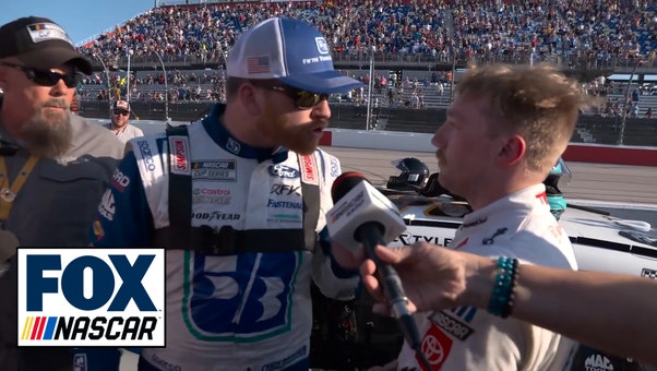 Chris Buescher & Tyler Reddick get into physical altercation after collision at Darlington | NASCAR on FOX