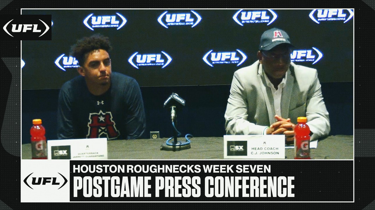 Houston Roughnecks Week 7 postgame press conference | United Football League