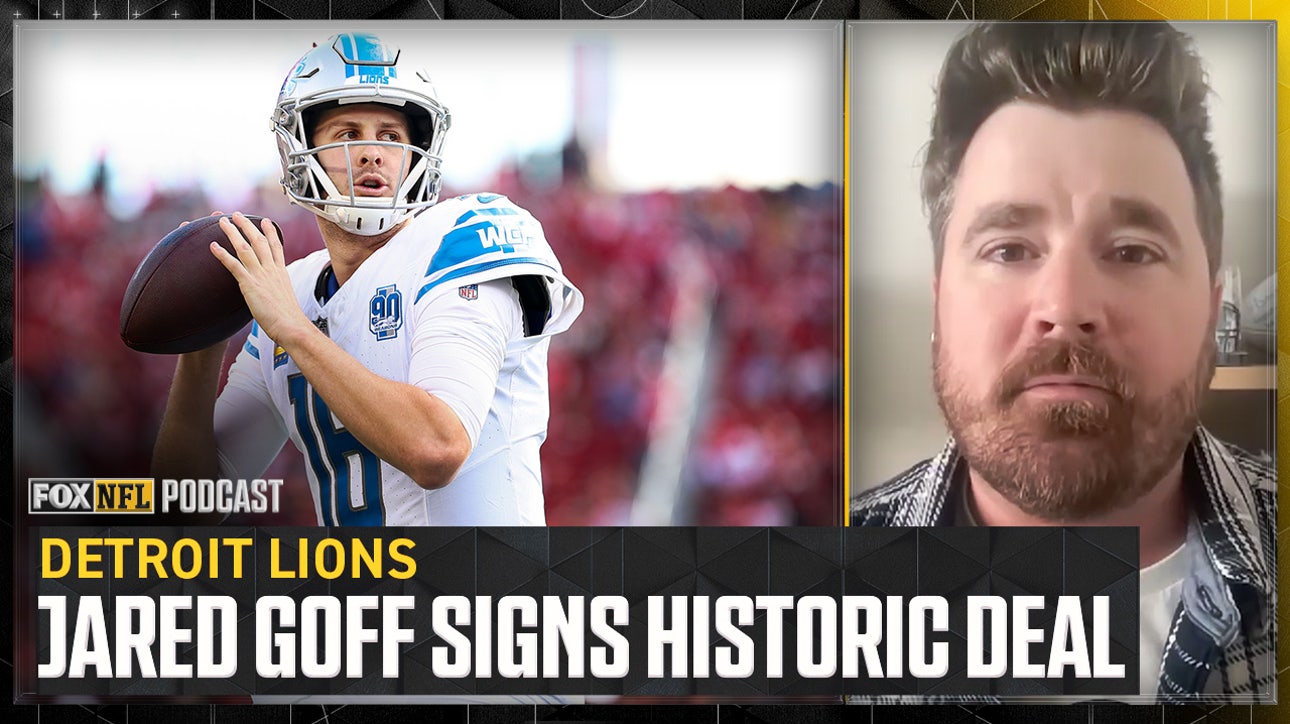Detroit Lions ink Jared Goff to $212 million, 4-year contract extension | NFL on FOX Pod