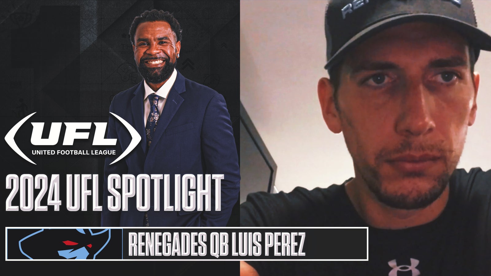 Arlington Renegades QB Luis Perez on his experience in the UFL