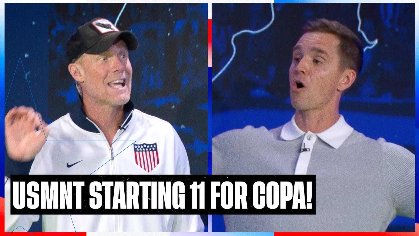 Stu Holden & Alexi Lalas give the USMNT starting 11 for Copa America 