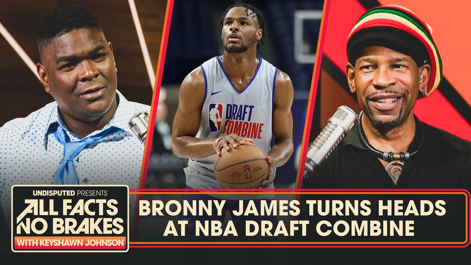 Bronny James turns heads at NBA Draft combine, will he prove haters wrong? 