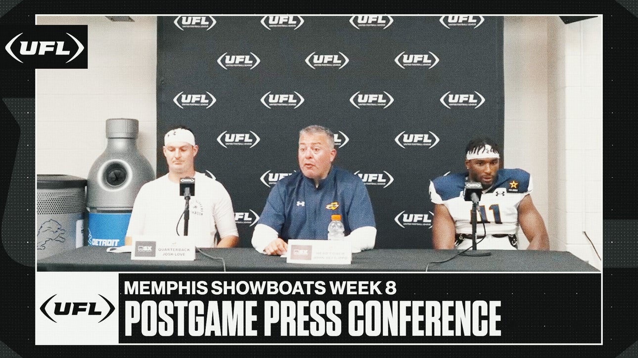 Memphis Showboats Week 8 postgame press conference | United Football League