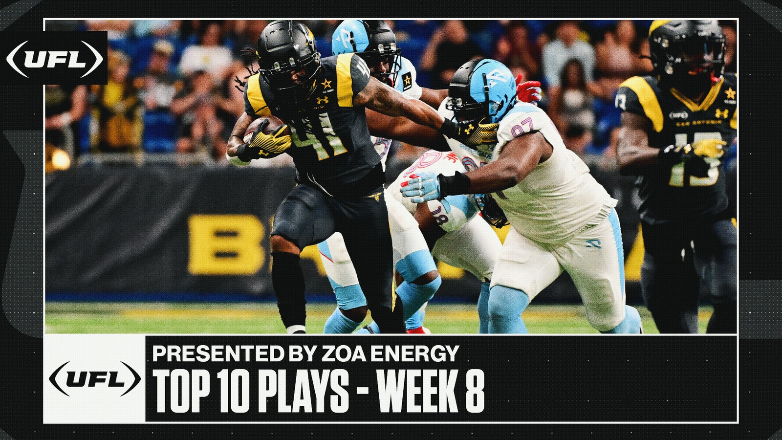 UFL Top 10 Plays from Week 8 | United Football League