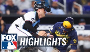 Brewers vs. Marlins Highlights | MLB on FOX