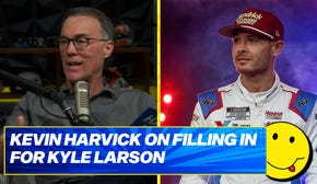 Kevin Harvick on filling in for Kyle Larson at All-Star Race, Larson’s success on the track 