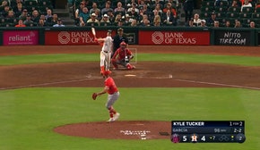 Astros' Kyle Tucker ties game with league-leading 17th home run against Angels
