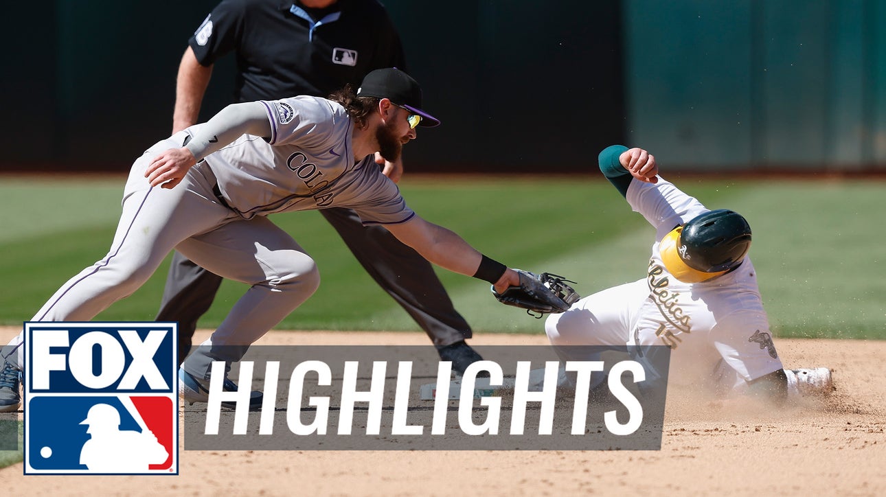 Rockies vs. Athletics Highlights | MLB on FOX