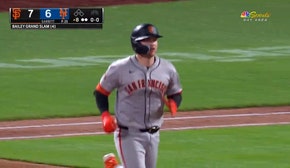 Giants' Patrick Bailey MASHES a GRAND SLAM to retake lead from Mets 