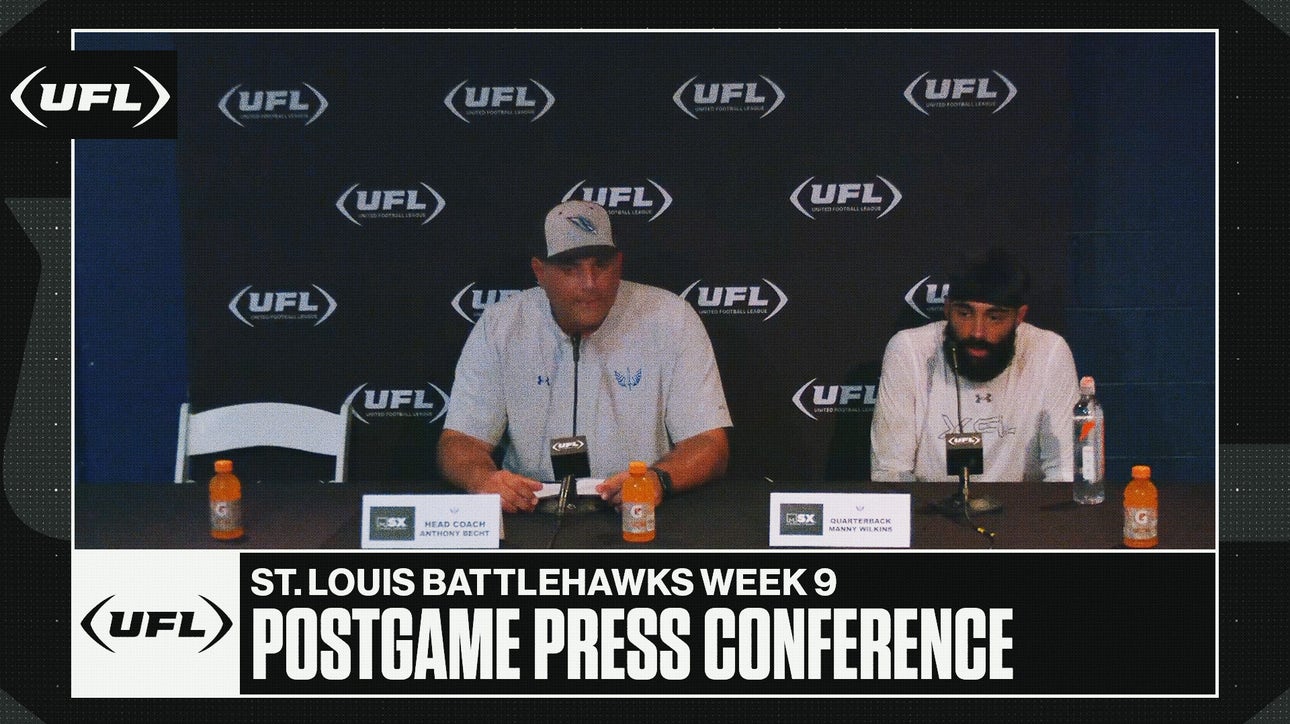 St. Louis Battlehawks Week 9 postgame press conference | United Football League