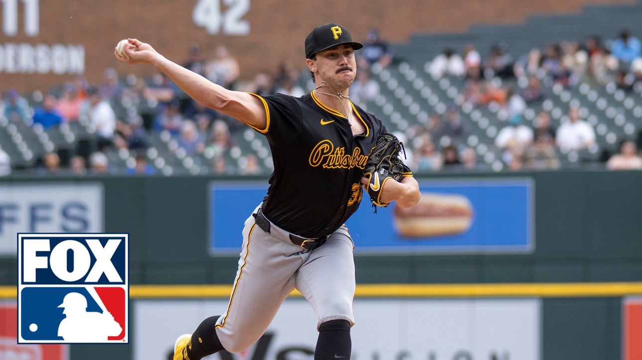 Paul Skenes tallied nine strikeouts in six innings in Pirates' 10-2 victory over Tigers