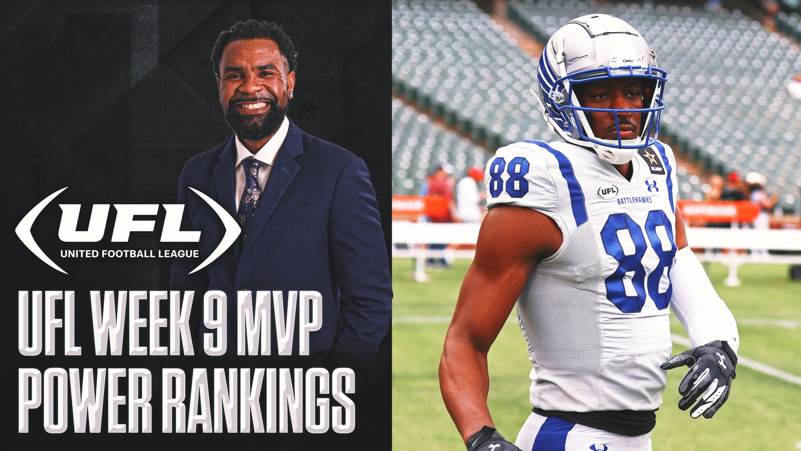 UFL MVP Power Rankings: featuring St. Louis Battlehawks WR duo