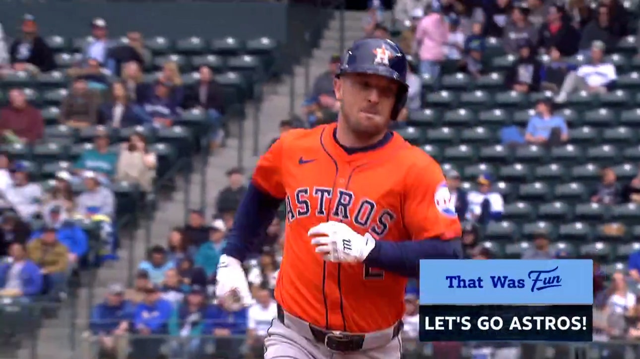 Alex Bregman CRUSHES a home run to give Astros a 2-0 lead over Mariners