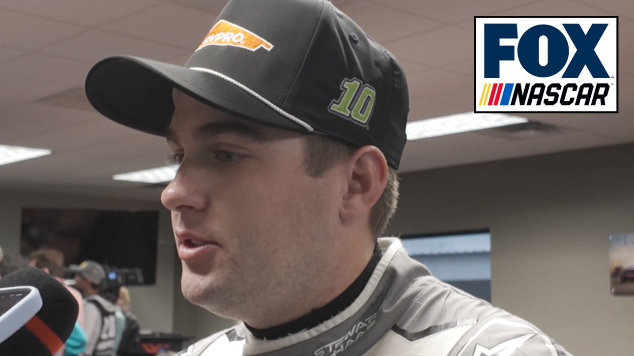 Noah Gragson says he’s not bitter about the closing of Stewart-Haas Racing at the end of the season