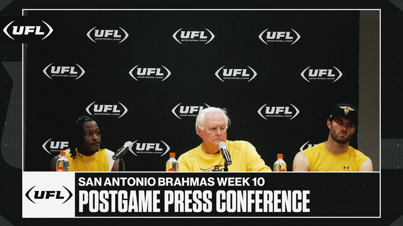 San Antonio Brahmas week 10 postgame press conference | United Football League