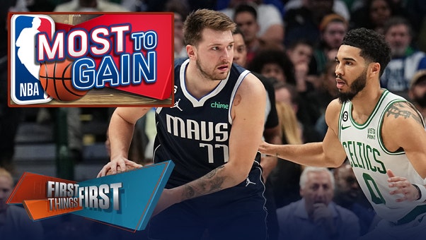 Luka Dončić & Jayson Tatum have 'Most to Gain' in the 2024 NBA Finals | First Things First
