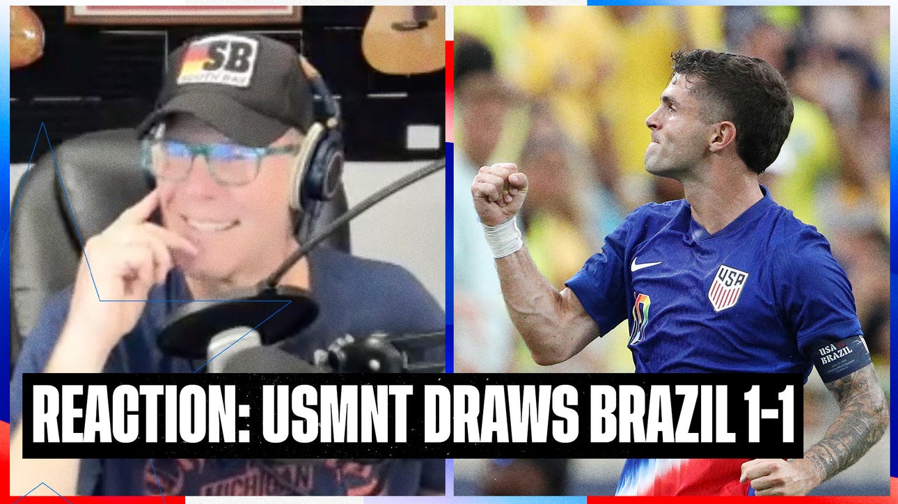 Instant reaction to USMNT drawing Brazil 1-1 in final friendly | SOTU
