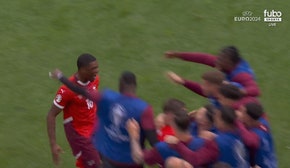 Kwadwo Duah finds the net in 12' to give Switzerland a 1-0 lead over Hungary | UEFA EURO 2024