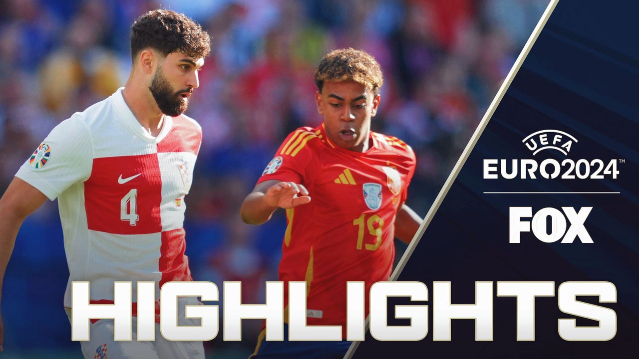 Spain vs. Croatia Highlights | UEFA Euro 2024