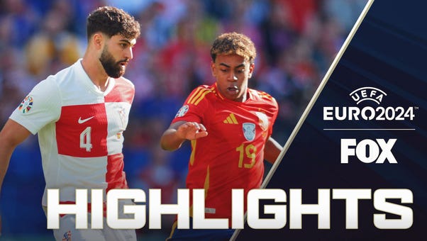 Spain vs. Croatia Highlights | UEFA Euro 2024