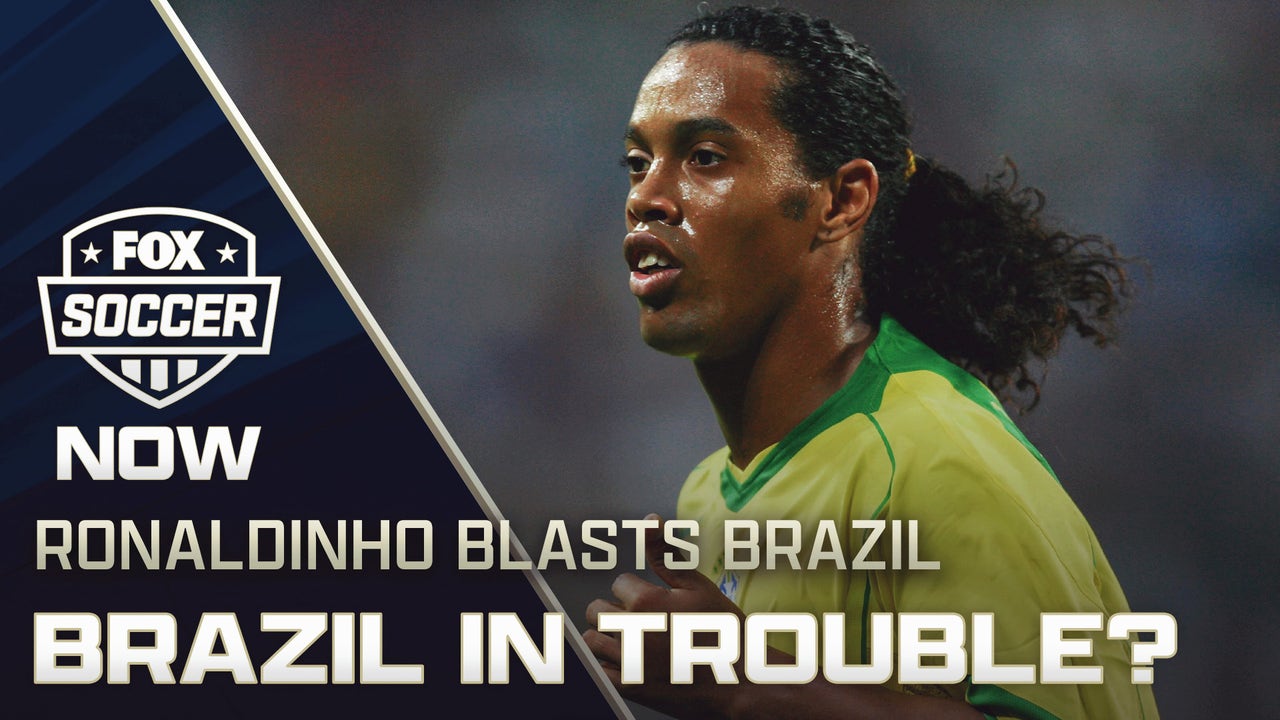 Ronaldinho BLASTS Brazil: How will players like Endrick respond to criticism? | FOX Soccer Now