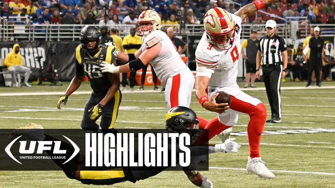 UFL Championship: Brahmas vs. Stallions Highlights | UFL on FOX