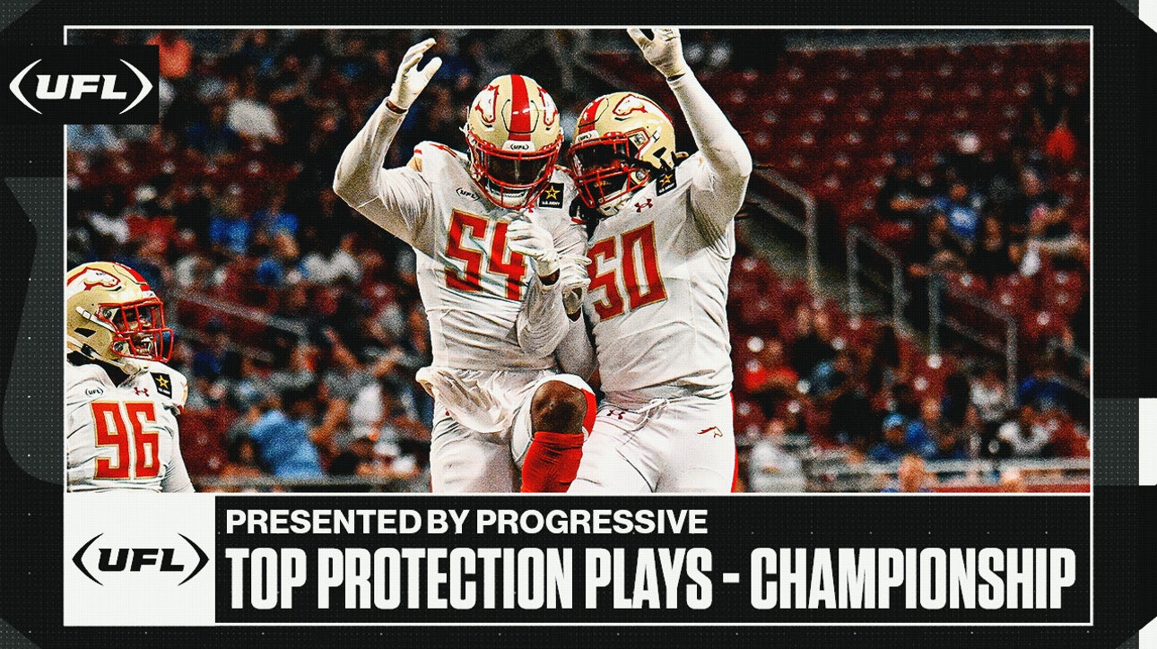 Top Protection Plays of the UFL Championship | United Football League